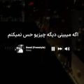 اگه میبینی دیگه چیزیو حس نمیکنم واسه اینه قلبو کردم عصب کشی